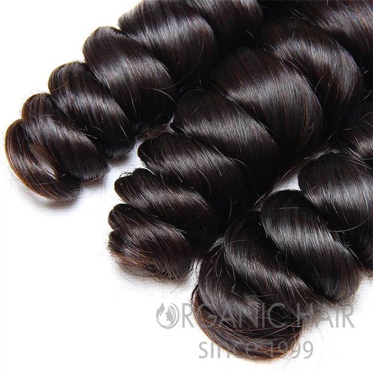 Brazilian loose wave 18 inch hair extensions